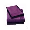 Set di biancheria da letto 50 Super Silky Soft 1500 Thread Count Qualità egiziana Lussuoso Rughe Fade Resistente alle macchie Set di lenzuola Set di lenzuola1 D Dhbsr