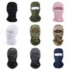 Berets Man Woman Outdoor Sports Nylon Windproof CS Head Caps Balaclava Hat Ski Bicycle Cycling Motorcycle Full Face Mask Hats