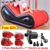 Articoli di bellezza sexyy Hot Red Gonfiabile Divano Mobili erotici Magic ual Cushion Love Position Giocattoli per coppie Donne Uomini Giochi per adulti