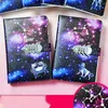 Twaalf Constellations Notebook met Lock Diary Journal Office Notepad Line Agenda Planner Magic Note Book Sketchbook Plan DIY