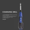 Electric Drill Mini Electrical Screwdriver Set USB Rechargeable Cordless Power Screw Drivers DIY Hand With Antislip Handle Tools 230106