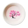 Tazze Piattini Magic Sakura Sake Cup Cambia colore con freddo / acqua-Vedi fiori di ciliegio pesca fioriscono magicamente Blossom Tea Bowl EST