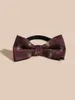 Dog Apparel Pet Bow Tie Bowtie Collar Mix Colors Solid Ties Adjustable Collars Grooming Accessories