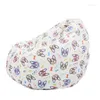 Pillow Cartoon Animal Print Sofa Cover Ultra Soft Stuffable Memory Foam Zipper Bean Bag Chair 2023 Fashion