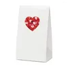 Gift Wrap 2023 Valentine's Day Sticker Heart Label Stickers Diy Scrapbooking Craft Paper Wedding 500 st/Roll