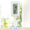 Mini Hygrometer Thermometer Digital Indoor Humidity Gauge Monitor with Suction Cup Wide Measure Range 360 Rotation