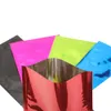 8x12cm Bulk Food Package Aluminum Foil Packing Bags Coffee Tea Snack Dried Food Vacuum Pouch Mylar Bag
