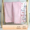 Cobertores 105x75cm Baby Sleeping Cotton Algodão confortável Office Office Viagem dobrável Clima frio Cloak interno 4 Temporada