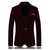 Męskie garnitury 2023 Style Wysokiej jakości swobodny kombinezon biznesowy/mężczyzna Slim Fit Fashion Autumn Blazers Kurtki/Man Clothing Coats S-5xl