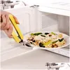 Other Kitchen Tools Non Slip Tool Bowl Clip Mti Colors Practical Stainless Steel Disk Clamp Heat Proof Plastic Handle Plate Dish Dh0 Dhmbq