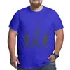 Herren T-Shirts Plus Size Kurzarm T-Shirt Baumwolle DONT'T WORRY BEER HAPPY XL-6XLHerren