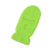 Basker 1 stycke roman skidmask stickad ansiktsskydd vinter full för utomhussport tre 3 håls balaclava stickad hatt