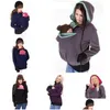Zwangerschap Outerwear Coats Carrier Baby Holder Jacket Moeder Kangaroo Hoodies 122 Z2 Drop Delivery Kids Supplies kleding Dhygb