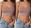 Frauen Tanks 2023 Europäischen und Amerikanischen Sommer frauen Einfarbig Sexy Sling Bare Back Neckholder Weste