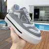 2023 Nieuw designer platform sneaker casual schoenen mode luxe verdediger schoen echt lederen merk sneakers man vrouw trainer hardloopschoenen