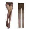 Women Socks Ultra Thin Sexy Soft Ladies Transparenta Tights Pantyhose Color Silk Stockings Nylon God Elasticitet Hållbar slitfastande