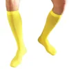 Chaussettes Homme Mollet Homme Été Transparent Respirant Confortable Longueur Genou Léger Long Confort