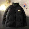 Kurtki mężczyzn 2023 HARAJUKU Warm parkas zimowy płaszcz Corduroy Cotton Oversize Male Windbreaker Woman 230106