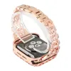 Luxury Diamond Cinghia per Apple Watch Band Ultra 49mm Fashion Women Gift 41mm 45mm 40mm 38mm Iwatch Series 8 7 6 SE 5 4 3 Banda 42 mm 44 mm Bracciale in acciaio inossidabile