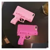 Cell Phone Cases For Shell Er Case 3D Gun Shape Hard 12 11 Pro Max 6 6S 7 8 Plus X Xs Xr Drop Delivery Phones Accessories Dh3Zb