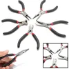 Other Hand Tools 5Pcs Jewellery Mini Pliers Set Kit Cutter Chain Round Bent Needle Nose Beading Making Repair Tool 230106