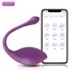 Articles de beauté Application sans fil Bluetooth Dildo pour les femmes Stimulatrice clitoris Vibratrice Femme télécommande G Spot Sexy Toys Adultes