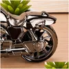 Desk Table Clocks Motorcycle Alarm Home Decoration Clock Super Cool Model Holiday Creative Retro Gift Decor Dbc Drop Delivery Garde Dhqgu