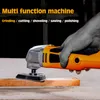 Other Power Tools Multifunctional Chainsaw Swing Trimming Machine Household Woodworking Tool Slot Cutting 230106