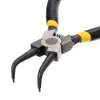 Autres outils à main 4pcs 6 pouces 150mm Circlip Pinces Set Snap Ring Pince AngledStraight Kit pour bagues extérieures intérieures 230106