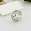 love rings for men luxury ring designer rings women mens Unisex Titanium Steel Anniversary Gift party Skeleton