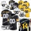 Voetbalshirts Custom Heren Dames Jeugd Iowa Hawkeyes voetbalshirt Brandon Smith Josey Jewell George Kittle Josh Jackson Desmond King Nick Niemann AJ