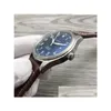 Montre-bracelets 2021 Luxury News Mens Mens Watchs Matic Mechanical en acier inoxydable Cuir noir Simple 41 mm Watch Mark XVIII OUTD5420365