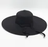 Wide Brim Hats Summer Floppy Straw Lady Casual Vacation Travel Sun Women 2023 Adjustable Foldable Beach Wholesale