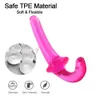 Dildo Double Strapon Dildo g Spot Vagina Stimulator Erotic Strapless Dildos for Women Anal Toys for Adults Sex Toys for Lesbian 0804