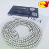 Moda Iced Out Moissanite Jewelry 925 Sterling Silver d Vvs1 Collares de diamantes Pulseras de cadena de tenis para la venta