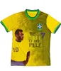 Brésil Pelé maillots de football spéciaux joueur style 22-23 vêtements de sport personnalisés maillot de football kits personnalisés crampons kingcaps entraînement sport vêtements personnalisés