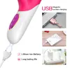 Articoli di bellezza Nuovo dildo vaginale telescopico Vibratore G Spot Clit Sucker Stimolatore del clitoride Massaggio Leccata Vibratori Giocattoli sexy per donne Adulti