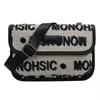 Plezyjna torebka sprzedaż detaliczna Hurtowa swoboda wszechstronna kobiet w 2023 r. Nowa moda popularna popularna Dign Cht Autumn and Winter Letter Crossbody Canvas Bagktkx