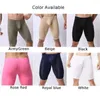 Underpants Men Ultra Thin Mid Length Convex Pouch Boxer Shorts Briefs Comfortable Tight Underwear Swimming Trunks Sleep Bottoms Panties