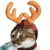 Vêtements pour chiens Vêtements pour chats Pet Christmas Cape Hat Holiday Set Devient Dress Up Costume Supplies