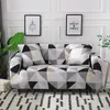 Chair Covers Geometric Spandex Sofa Cover Big Elastic Stretch Couch Funda Slipcovers For Home Decoration 1/2/3/4 Seater