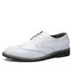 فستان أحذية Brogues Oxford للرجال الحزب الأنيق chaussures hommes en cuir luxe sapato social masculino