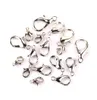 400Pcs 10 12 14 16mm Silver Plated Alloy Lobster Clasp Hooks Fashion Jewelry Findings For DIY Bracelet Chain Necklace7731562