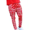 Herenbroek mode geprinte jogger mannen vrouwen casual bandana paar joggen broek fitness zweetwedstrijd bodybuilding tracksuit 230106