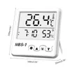 RoomLCD Digital Hygrometer Thermometer Clock Monitor Temperature Humidity Meter Backlight Gauge Weather Station