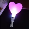 LED Stick Tree med Lights Concert Props Party Atmosphere Lamp Star Heart Shape Rod-formad inbyggd batterilblandning Färger