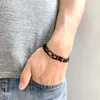 Linkarmbanden 12 mm vast roestvrijstalen armband pistool zwarte sieraden waterdichte mannelijke figaro ketting voor mannen vrouwen 20 cm druppel