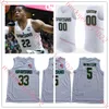 College Basketball Wears Custom Stitched Basketball Jersey 10 Joey Hauser 22 Mady Sissoko 2 Tyson Walker 1 Pierre Brooks II 43 Jason Whitens Malik Hall Steven Izzo