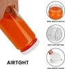 16 OZ Glass Juicing Bottle Reusable Drinking Jars Drink Containers for Juicing Smoothie