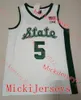 College Basketball Wears Custom Stitched Basketball Jersey 14 Davis Smith 3 Jaden Akins 1 Pierre Brooks 15 Carson Cooper 5 Trejuan Holloman Jaxon Kohler Nicholas